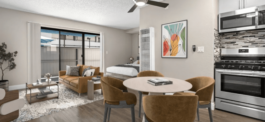 studio apartment at Harbor Terrace