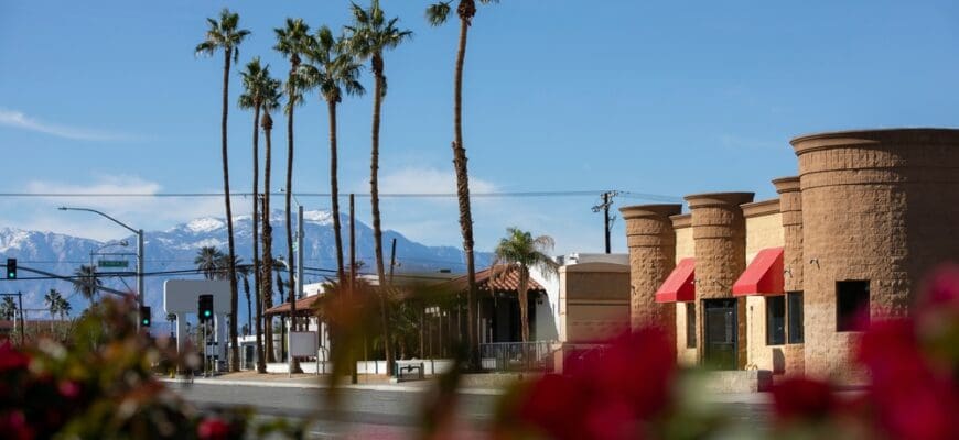 Indio,,California,,Usa,-,January,1,,2021:,Late,Afternoon,Sun